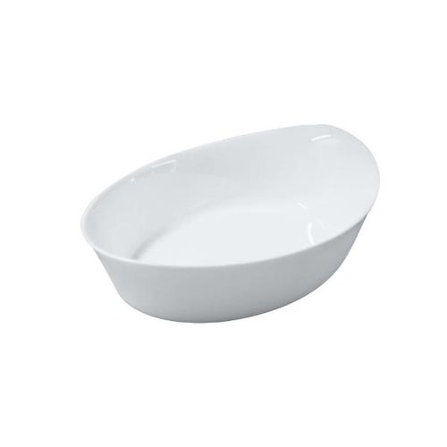 Travessa oval em vidro Luminarc Cuisine 32x20cm branco Travessa oval em vidro Luminarc Cuisine 32x20cm branco