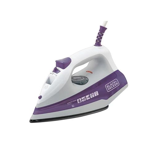 Ferro vapor com base antiaderente Black+Decker 220v lilás Ferro vapor com base antiaderente Black+Decker 220v lilás