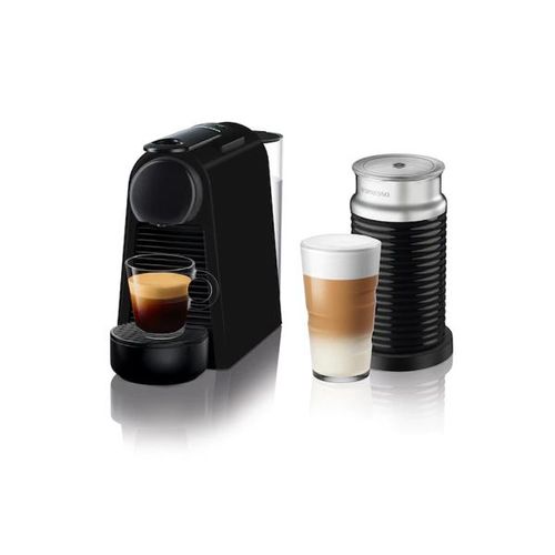 Cafeteira com aeroccino Nespresso Essenza mini 110v black