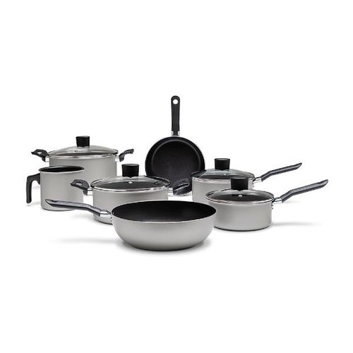 Jogo de panelas em alumínio Brinox Dolce 7 peças champagne Jogo de panelas em alumínio Brinox Dolce 7 peças champagne