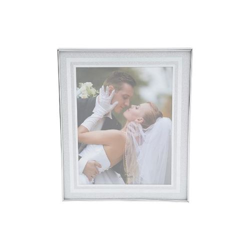 Porta-retrato em aço Prestige Glitter 13x18cm prateado Porta-retrato em aço Prestige Glitter 13x18cm prateado