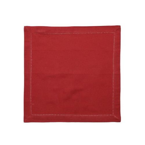 Jogo de guardanapo algodão Bon Gourmet Ajour 2 peças 40x40cm vermelho Jogo de guardanapo algodão Bon Gourmet Ajour 2 peças 40x40cm vermelho