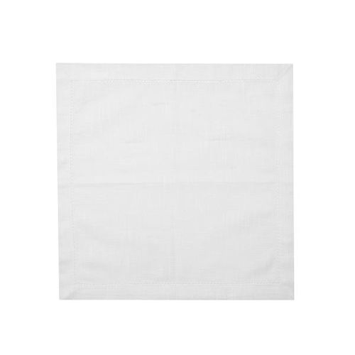 Jogo de guardanapo algodão Bon Gourmet Luxo 2 peças 40x40cm branco