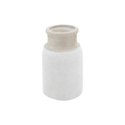 Vaso decorativo em porcelana Royal Decor 12x20cm branco