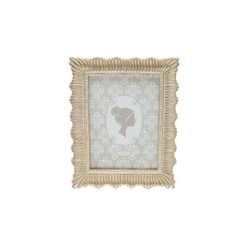 Porta-retratos em resina Royal Decor 13x18cm dourado 60493 Porta-retratos em resina Royal Decor 13x18cm dourado 60493