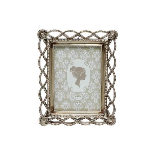 Porta-retrato em resina Royal Decor 13x18cm dourado 60499