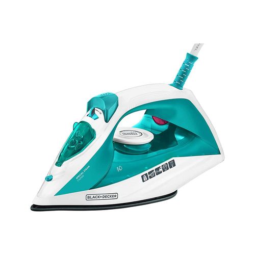 Ferro vapor com base antiaderente Black+Decker 220v azul Ferro vapor com base antiaderente Black+Decker 220v azul