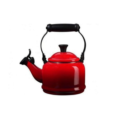 Chaleira em aço carbono Le Creuset Demi 1,1 litro vermelha Chaleira em aço carbono Le Creuset Demi 1,1 litro vermelha
