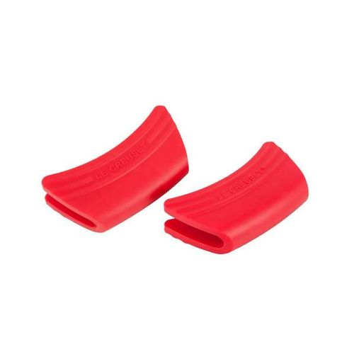 Jogo de pegadores de silicone Le Creuset 12cm 2 peças vermelho Jogo de pegadores de silicone Le Creuset 12cm 2 peças vermelho