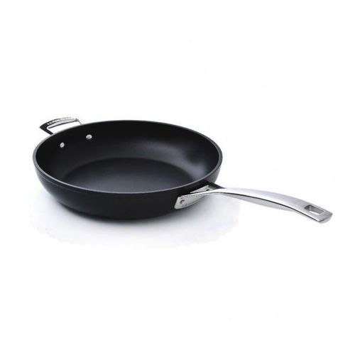 Frigideira funda com alça em alumínio Le Creuset 26cm preta
