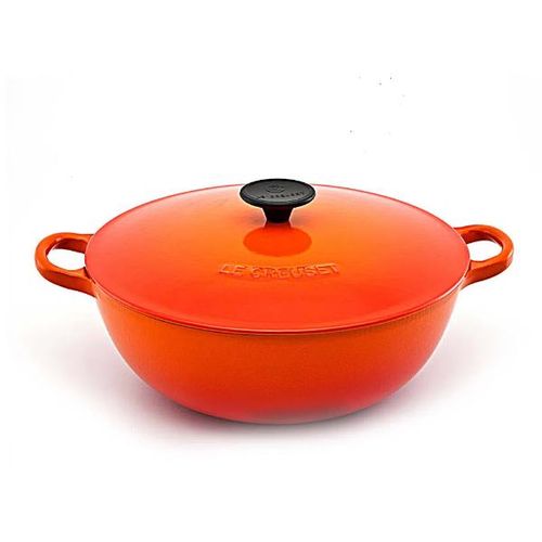 Marmita em ferro Le Creuset Gourmet 32cm laranja Marmita em ferro Le Creuset Gourmet 32cm laranja