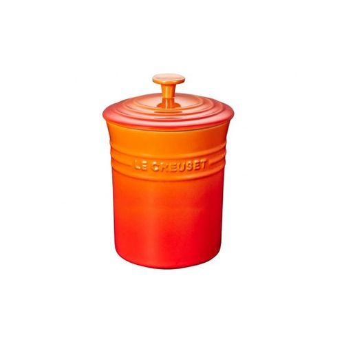 Porta-mantimentos em cerâmica Le Creuset 3,8 litros laranja Porta-mantimentos em cerâmica Le Creuset 3,8 litros laranja