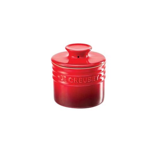 Pote para manteiga em cerâmica Le Creuset vermelho Pote para manteiga em cerâmica Le Creuset vermelho