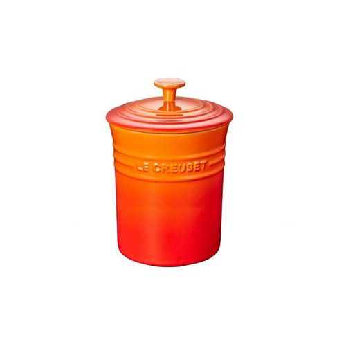 Porta-mantimentos em cerâmica Le Creuset 2,1 litros laranja Porta-mantimentos em cerâmica Le Creuset 2,1 litros laranja