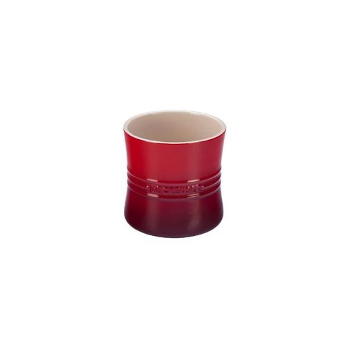 Porta-utensílios em cerâmica Le Creuset vermelho Porta-utensílios em cerâmica Le Creuset vermelho