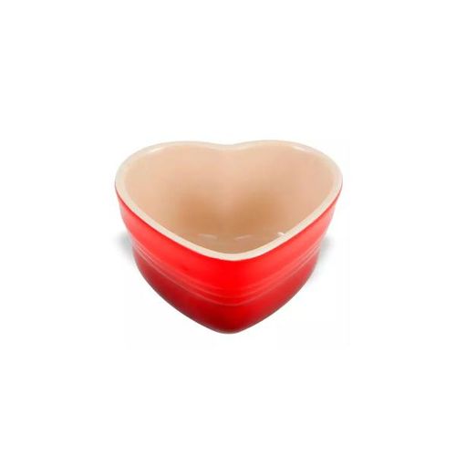 Ramekin em cerâmica Le Creuset Coração 300ml vermelho