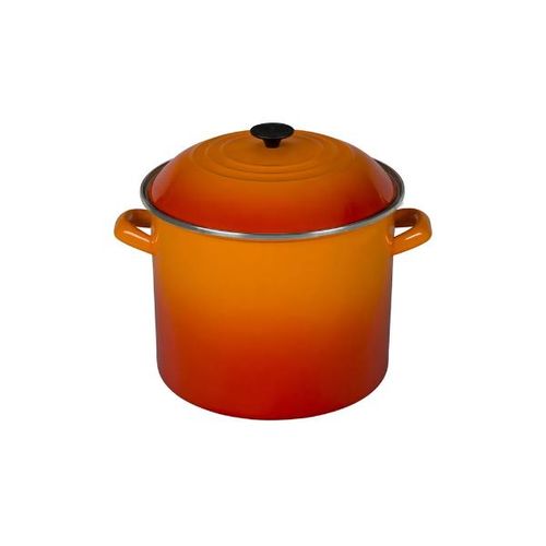 Caldeirão em aço esmaltado Le Creuset Stock Pot 26cm laranja Caldeirão em aço esmaltado Le Creuset Stock Pot 26cm laranja