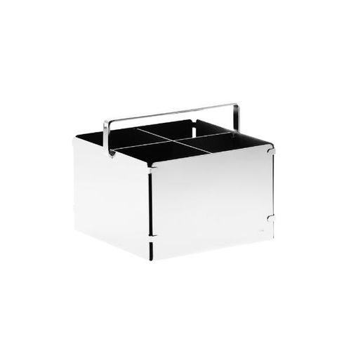 Porta talheres em prata Riva Pisa 14cm