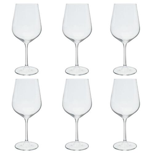 Jogo de taças de água em cristal Bohemia Strix 580ml 6 peças incolor Jogo de taças de água em cristal Bohemia Strix 580ml 6 peças incolor