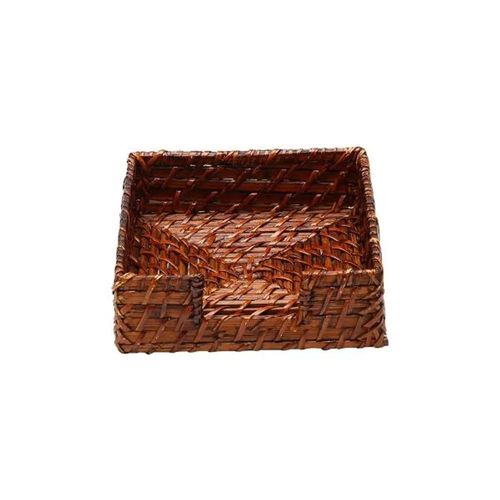 Porta-guardanapo rattan Bon Gourmet 18x18x6cm Porta-guardanapo rattan Bon Gourmet 18x18x6cm