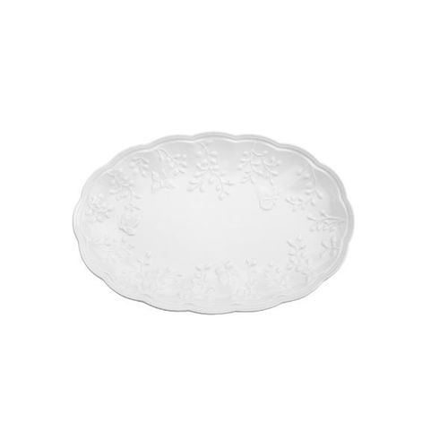 Travessa em porcelana Lyor Butterfly 31,5x21cm Travessa em porcelana Lyor Butterfly 31,5x21cm