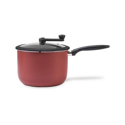 Pipoqueira em alumínio Brinox Pic Pop 20x14,5cm cereja Pipoqueira em alumínio Brinox Pic Pop 20x14,5cm cereja