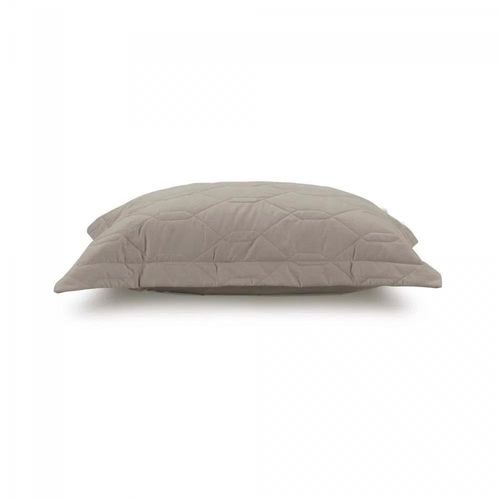 Porta-travesseiro Karsten Liss 50cmx70c taupe Porta-travesseiro Karsten Liss 50cmx70c taupe