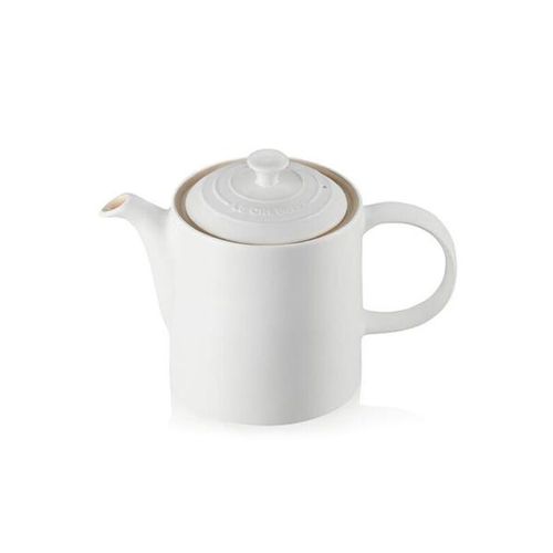 Bule em cerâmica Le Creuset 1,3L branco Bule em cerâmica Le Creuset 1,3L branco