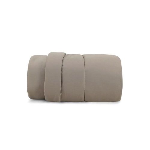 Edredom Karsten Liss 180 fios 2,40mx2,40m queen Taupe Edredom Karsten Liss 180 fios 2,40mx2,40m queen Taupe
