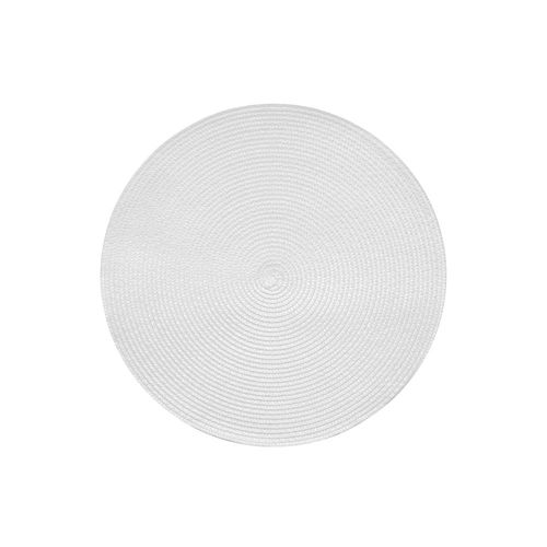 Lugar americano em plástico Lyor Fresno 38cm branco Lugar americano em plástico Lyor Fresno 38cm branco