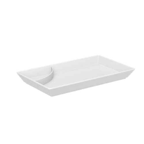 Prato Para Sushi Coza Uno 19,3x11,2x2,5cm Branco