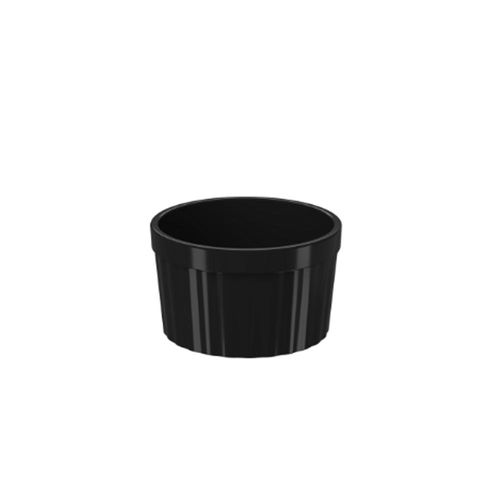 Ramekin em plástico Coza Uno 150ml preto