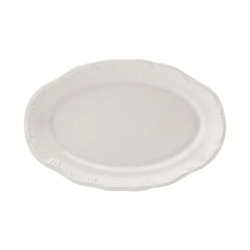 Travessa rasa em porcelana Schmidt Pomerode 28,5cm Travessa rasa em porcelana Schmidt Pomerode 28,5cm