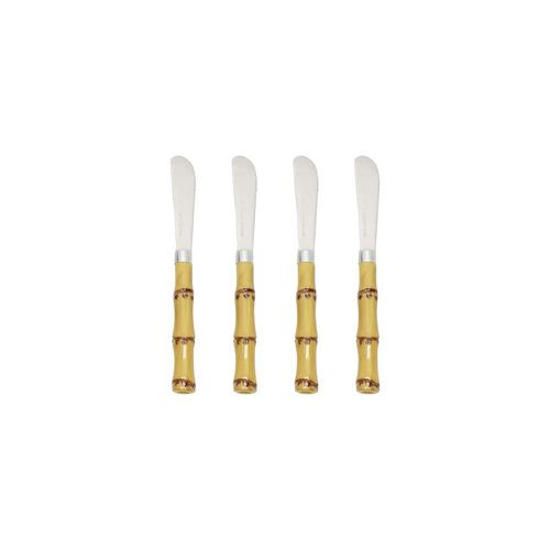 Jogo espátulas em inox bambu Lyor 16cm 4 peças Jogo espátulas em inox bambu Lyor 16cm 4 peças