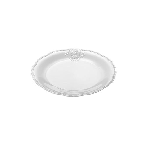 Prato raso em porcelana Lyor Queen 27cm Prato raso em porcelana Lyor Queen 27cm