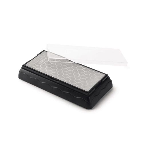 Pedra para afiar diamantada Mundial Dupla Face 17cm Pedra para afiar diamantada Mundial Dupla Face 17cm