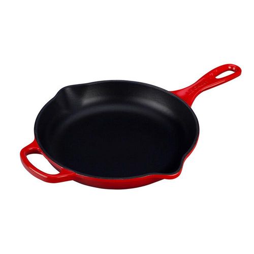 Skillet redonda com alça em ferro Le Creuset Signature 20cm vermelha Skillet redonda com alça em ferro Le Creuset Signature 20cm vermelha