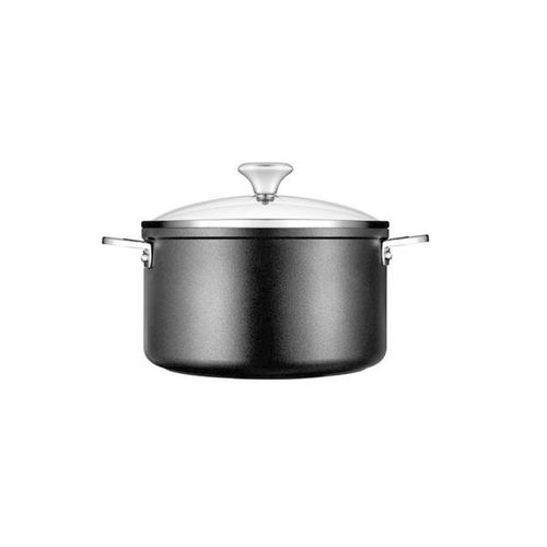 Stock Pot em alumínio Le Creuset TSN Pro 24cm preto Stock Pot em alumínio Le Creuset TSN Pro 24cm preto