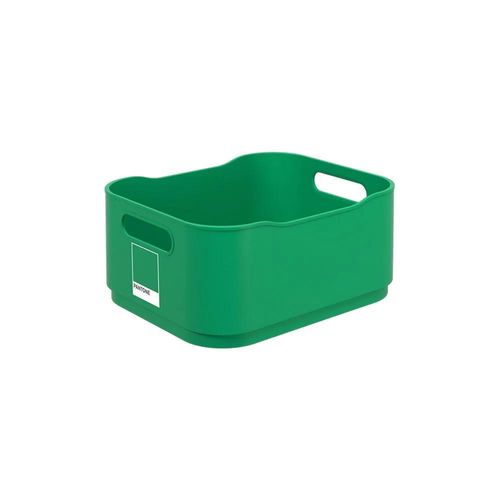 Cesta em plástico Coza Fit pequena verde