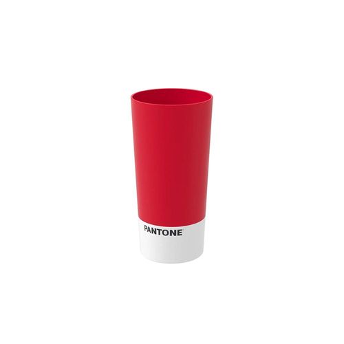 Copo cônico em plástico Coza Casual 500ml vermelho