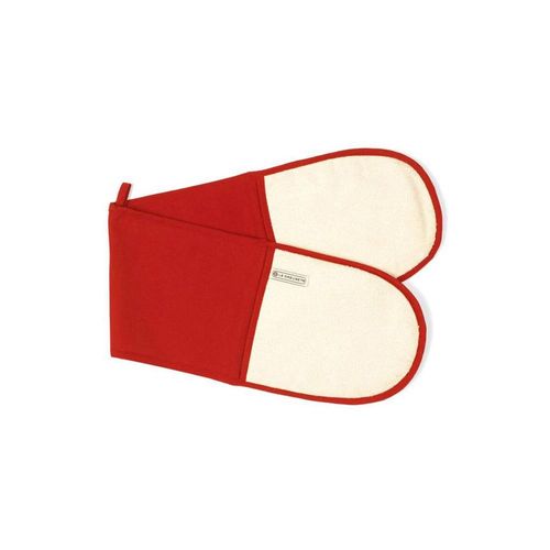 Luva dupla para forno de algodão Le Creuset 19cm vermelho