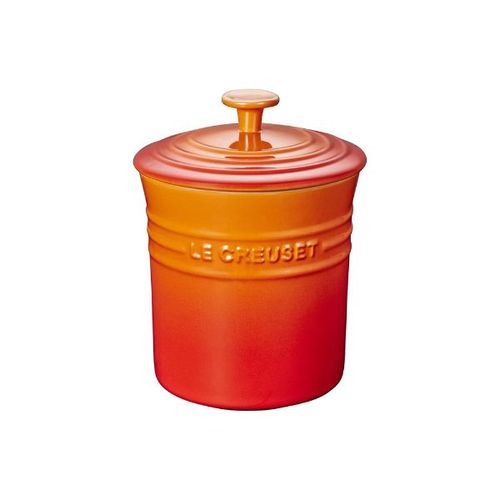 Pote para mantimentos em cerâmica Le Creuset 2,1 litros laranja Pote para mantimentos em cerâmica Le Creuset 2,1 litros laranja