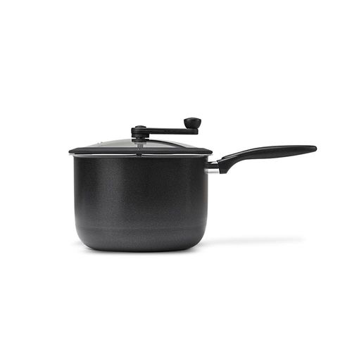 Pipoqueira alumínio Brinox Ebony 5,5L preta Pipoqueira alumínio Brinox Ebony 5,5L preta