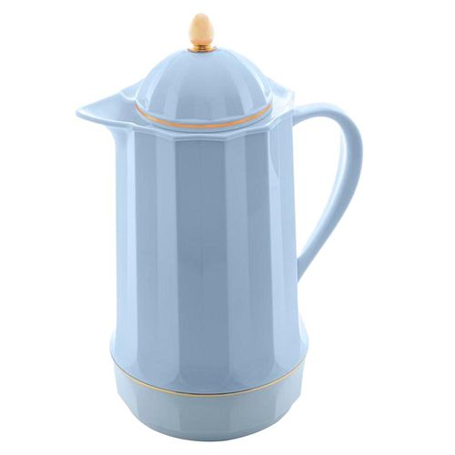 Garrafa térmica em plástico Lyor Genova 1 litro azul Garrafa térmica em plástico Lyor Genova 1 litro azul