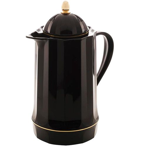 Garrafa térmica em plástico Lyor Genova 1 litro preto Garrafa térmica em plástico Lyor Genova 1 litro preto