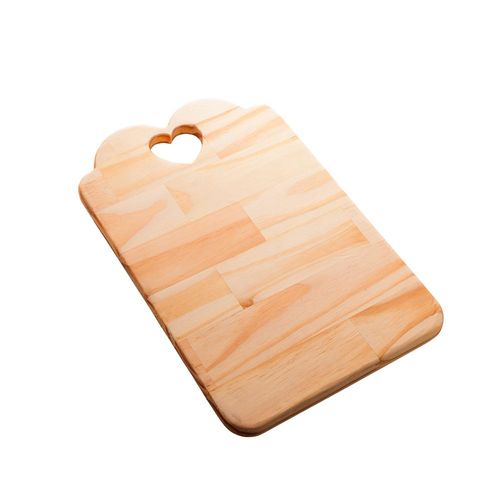 Tábua de corte de madeira Woodart Pinus Coração 28x46x2cm Tábua de corte de madeira Woodart Pinus Coração 28x46x2cm