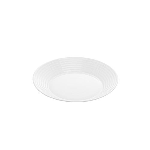 Prato Fundo Vidro Temperado Luminarc Harena 23cm Branco Prato Fundo Vidro Temperado Luminarc Harena 23cm Branco