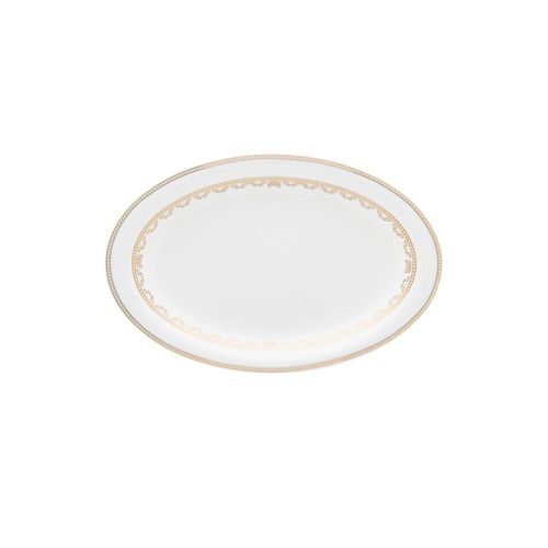 Travessa em porcelana Strauss Lumière 13,5x20cm Travessa em porcelana Strauss Lumière 13,5x20cm