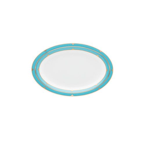 Travessa em porcelana Strauss Folies 13,5x20cm Travessa em porcelana Strauss Folies 13,5x20cm