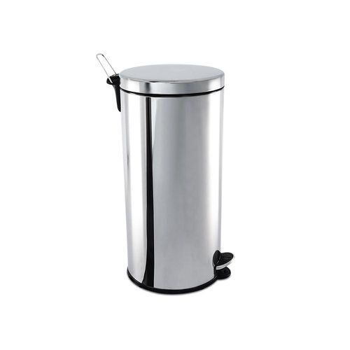 Lixeira em inox com pedal e balde Brinox Decorline 30L Lixeira em inox com pedal e balde Brinox Decorline 30L